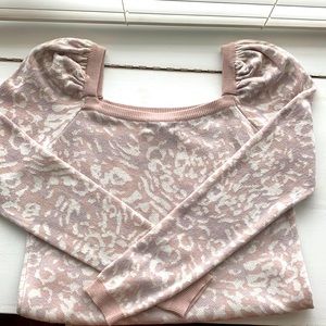 Blush Cheetah Sweater